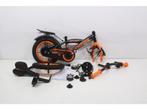 Volare Thombike Kinderfiets - Jongens - 12 inch - Zwart, Fietsen en Brommers, Fietsen | Kinderfietsjes, Verzenden, Zo goed als nieuw