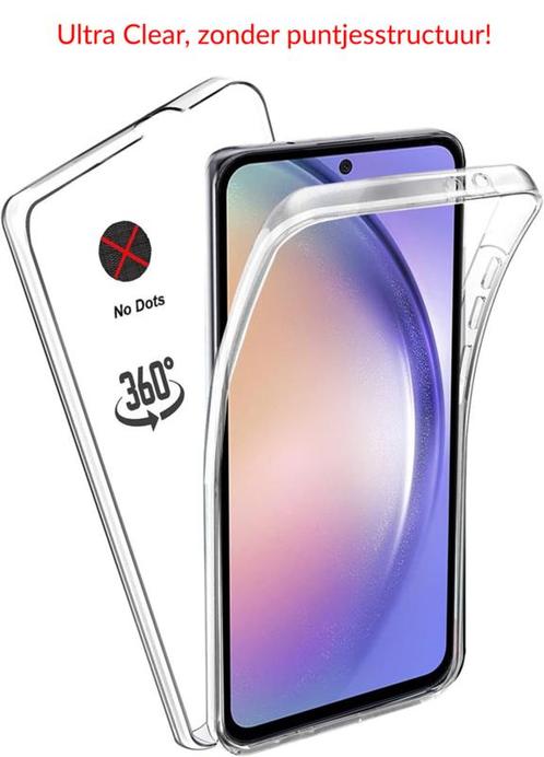 Galaxy A54 5G 360° Ultra Clear Hybrid PC + TPU Hoesje, Telecommunicatie, Mobiele telefoons | Hoesjes en Frontjes | Samsung, Nieuw
