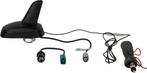 Shark dakantenne AM/FM incl adapters DIN, Verzenden