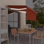 vidaXL Luifel handmatig uittrekbaar gordijn LED 3,5x2,5 m, Verzenden, Nieuw