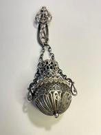 Parfumfles - Victoriaanse tijd - circa 1870 - Verzilverd -
