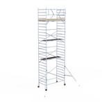 Rolsteiger Basic 135x250 9,2m werkhoogte tegen de gevel, Verzenden, Nieuw, Rolsteiger of Kamersteiger, 5 meter of hoger