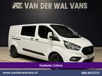 Ford Transit Custom | 2.0 TDCI 131pk Automaat L2H1 Dubbele, Auto's, Automaat, Gebruikt, Euro 6, Wit