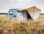 Kleine hefdak caravan Kip Shelter al vanaf €17950, Caravans en Kamperen, Caravans, Standaardzit, Kip, Tot en met 2, Hefdak
