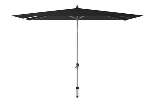 Nu 10% korting | Platinum Riva parasol 3x2 m. Zwart, Tuin en Terras, Parasols, Stokparasol, Nieuw, Kantelbaar, Verzenden