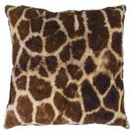 kussen fluweel jungle giraffe print 45x45cm*, Verzenden, Nieuw