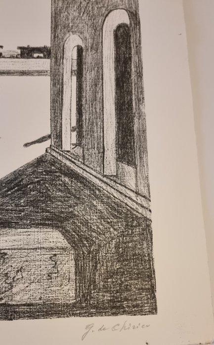 Giorgio De Chirico (1888-1978) - Piazza dItalia, Antiek en Kunst, Antiek | Overige Antiek
