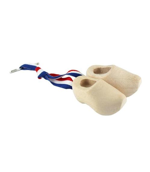 10 stuks corsageklompjes 4 cm blank hout, Kleding | Heren, Schoenen, Nieuw, Ophalen of Verzenden