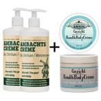 2x Ambachtscrème 450ml + 1x Ambachtskroon Gezichtscreme, Verzenden, Nieuw