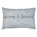 hartje kussen always&forever 40x60cm*, Verzenden, Nieuw