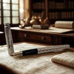 Parker - 75 Flamme SILVER 14K - Zonder Minimumprijs - Vulpen, Nieuw