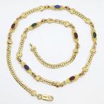 Halsketting - 18 karaat Geel goud - 2.80ct. tw. Gemengde, Nieuw