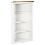 Unieke Eiken Hoekkast | Tweedekansje | Houtnerven, Huis en Inrichting, Kasten | Boekenkasten, Met plank(en), 100 tot 150 cm, Nieuw