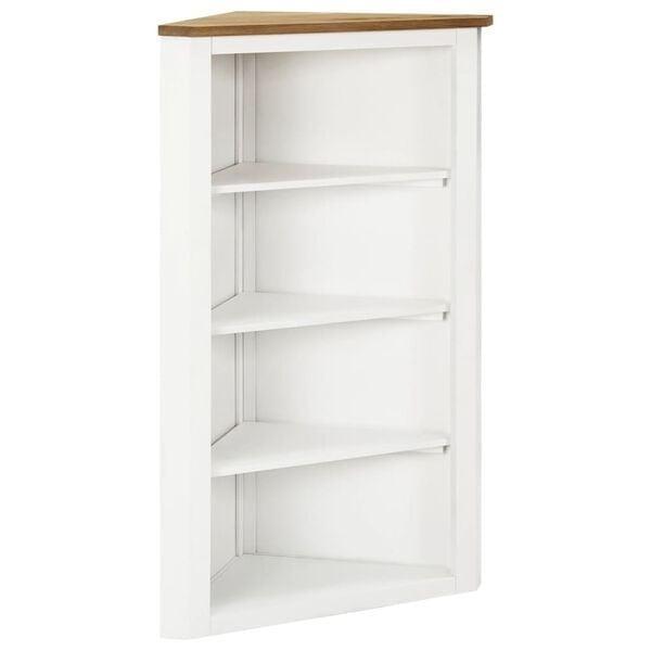 Unieke Eiken Hoekkast | Tweedekansje | Houtnerven, Huis en Inrichting, Kasten | Boekenkasten, 25 tot 50 cm, Met plank(en), Nieuw