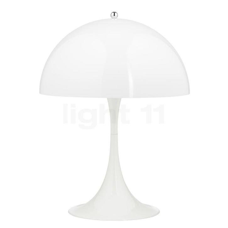 Louis Poulsen Panthella Tafellamp, wit - 40 cm (Tafellampen), Huis en Inrichting, Lampen | Tafellampen, Nieuw, Verzenden