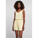 Dames Korte Mouwloze Modal Latin Jumpsuit Zachtgeel, Verzenden, Nieuw