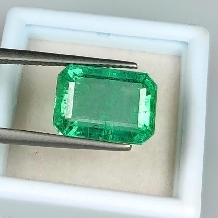 Smaragd - 6.91 ct - International Gemological Institute, Sieraden, Tassen en Uiterlijk, Edelstenen