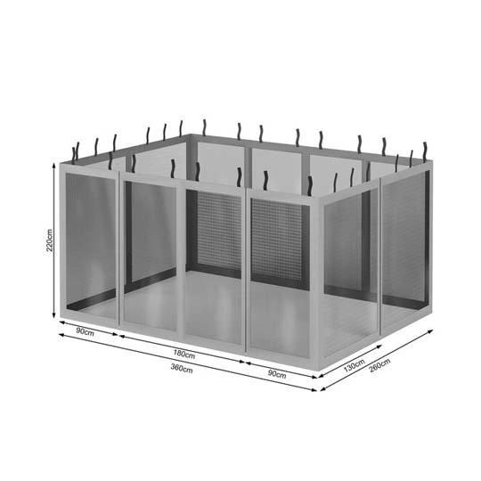 Insectennet Cape May Beige, Tuin en Terras, Partytenten, Ophalen of Verzenden