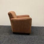 Tweedehands so True Fauteuil , bruin Alcantara (imitatie, Huis en Inrichting, Fauteuils, Ophalen of Verzenden, Gebruikt, Leer