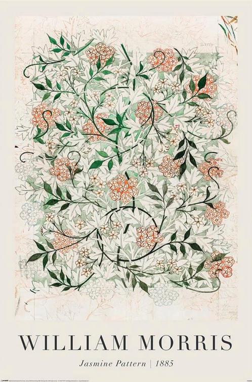 Poster William Morris Jasmine in Progress 61x91,5cm, Verzamelen, Posters, Nieuw, A1 t/m A3, Verzenden