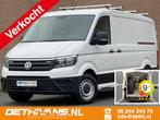Volkswagen Crafter 2.0TDI 140PK L3H2 / Complete Inrichting /, Stof, Gebruikt, Zwart, Volkswagen