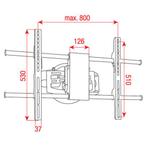 DMT PLB-3 Adjustable bracket for 27 - 60 Plasma/LCD scr..., Ophalen of Verzenden, Nieuw