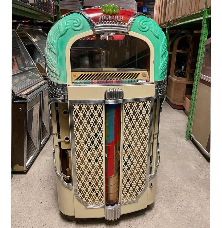 Rock-Ola 1428 Jukebox - 1946 - Origineel - 20 Select, Verzamelen, Automaten | Jukeboxen, Ophalen