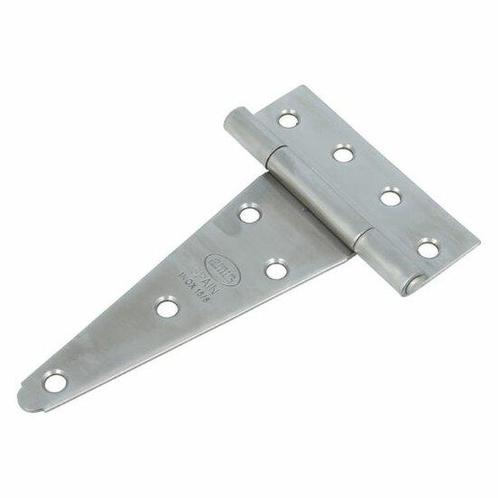 Kruisheng RVS 128x98 mm, Doe-het-zelf en Verbouw, Hang- en Sluitwerk, Nieuw, Ophalen of Verzenden