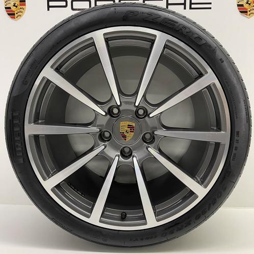 Porsche 991.2 4S Originele 20inch Classic II met banden 8MM, Auto-onderdelen, Banden en Velgen, Banden en Velgen, Gebruikt, 20 inch