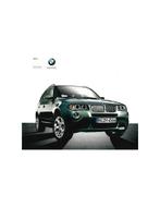 2008 BMW X3 EDITION EXCLUSIVE / LIFESTYLE BROCHURE DUITS, Nieuw, BMW, Author
