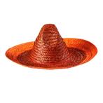 Oranje Sombrero 48cm, Hobby en Vrije tijd, Feestartikelen, Verzenden, Nieuw