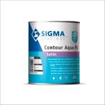 Sigma Contour Aqua Pu Satin 49,01€, Doe-het-zelf en Verbouw, Nieuw, Lak, Ophalen of Verzenden, Overige kleuren