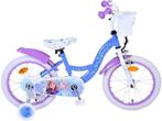 Disney Frozen 2 Kinderfiets - Meisjes - 16 inch - Blauw/Paar, Fietsen en Brommers, Fietsen | Kinderfietsjes, Ophalen of Verzenden