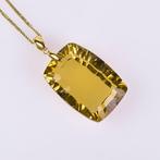 Zonder Minimumprijs - Ketting met hanger - 18 karaat Geel, Sieraden, Tassen en Uiterlijk, Antieke sieraden