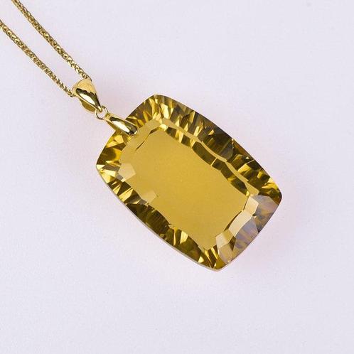Zonder Minimumprijs - Ketting met hanger - 18 karaat Geel, Sieraden, Tassen en Uiterlijk, Antieke sieraden