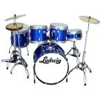 Miniatuur decoratief Ludwig blauw drumstel, Ophalen of Verzenden, Nieuw, Overige typen