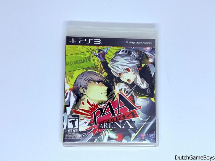 Playstation 3/ PS3 - Persona 4 Arena - USA, Spelcomputers en Games, Games | Sony PlayStation 3, Gebruikt, Verzenden