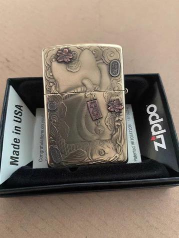 Zippo - Zonder Minimumprijs - Aansteker - Messing beschikbaar voor biedingen