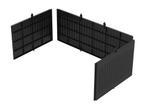 GGM Gastro | Zijpanelen voor serveerwagen - set van 6 stuks, Verzenden