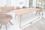 Massieve eettafel MYSTIC LIVING 160cm natuurlijk acacia, Huis en Inrichting, Tafels | Eettafels, Ophalen of Verzenden, Nieuw