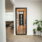 Stalen Binnendeur - 6 Vlaks - Moderne look - Luxe design, Doe-het-zelf en Verbouw, Minder dan 80 cm, Binnendeur, Nieuw, Metaal