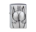 Zippo Stocking Girl emblem, Verzamelen, Verzenden, Nieuw, Aansteker