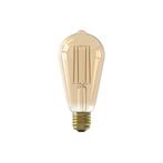 Calex Filament LED Lamp - Goud - E27 - ST64 - 4.5W, Nieuw