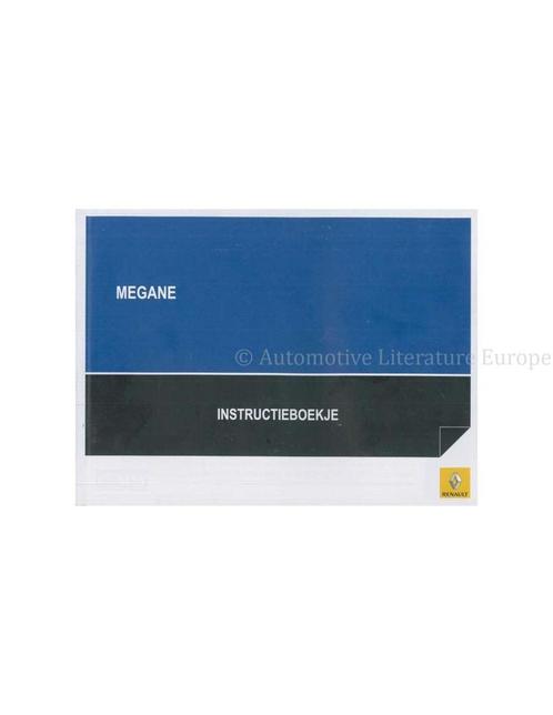 2010 RENAULT MÉGANE INSTRUCTIEBOEKJE NEDERLANDS, Auto diversen, Handleidingen en Instructieboekjes