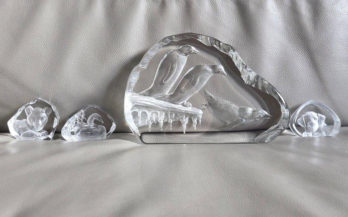 Mats Jonasson - Tafelmiddenstuk (4) - Kristal, Antiek en Kunst, Antiek | Glas en Kristal