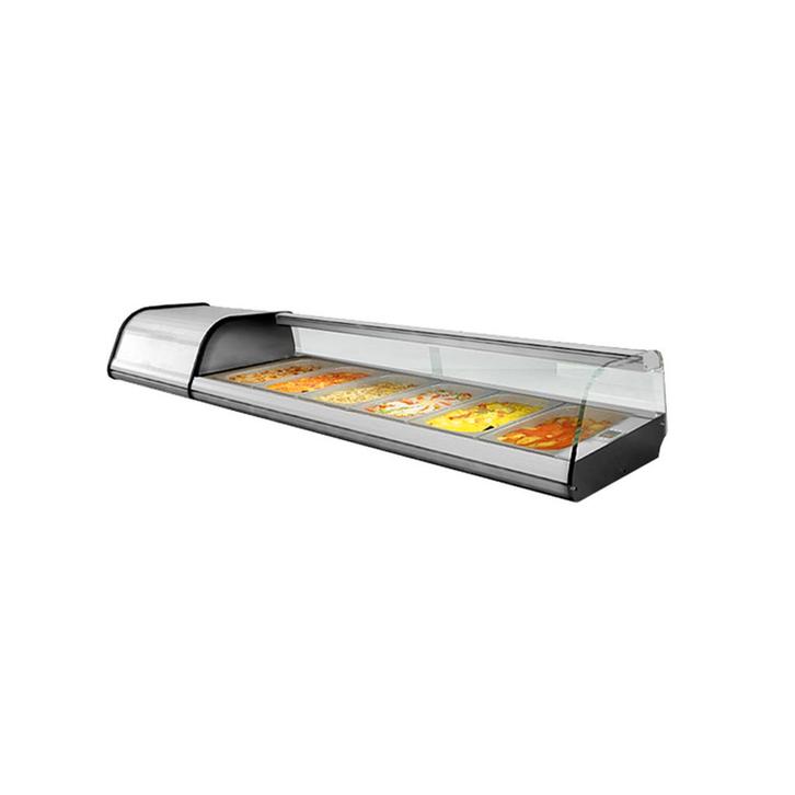 GGM Gastro | Tapas opzetkoelvitrine Premium PLUS - 4x GN 1/3, Zakelijke goederen, Horeca | Meubilair en Inrichting, Nieuw in verpakking