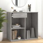 vidaXL Cosmeticakast 80x40x75 cm bewerkt hout grijs sonoma, Huis en Inrichting, Kasten | Overige, Verzenden, Nieuw