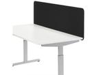 Opzetwand bureau scheidingswand Polyester  80x51  zwart, Huis en Inrichting, Bureaus, Ophalen of Verzenden, Nieuw