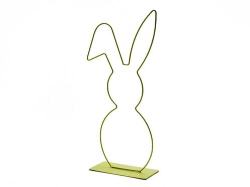 Metalen frame haas haasje hangend oor op voet 50 cm lime, Hobby en Vrije tijd, Knutselen, Nieuw, Ophalen of Verzenden