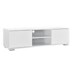 TV meubel Seattle tv kast MDF 34,5x120x40 cm wit hoogglans, Huis en Inrichting, Kasten | Televisiemeubels, Verzenden, Nieuw